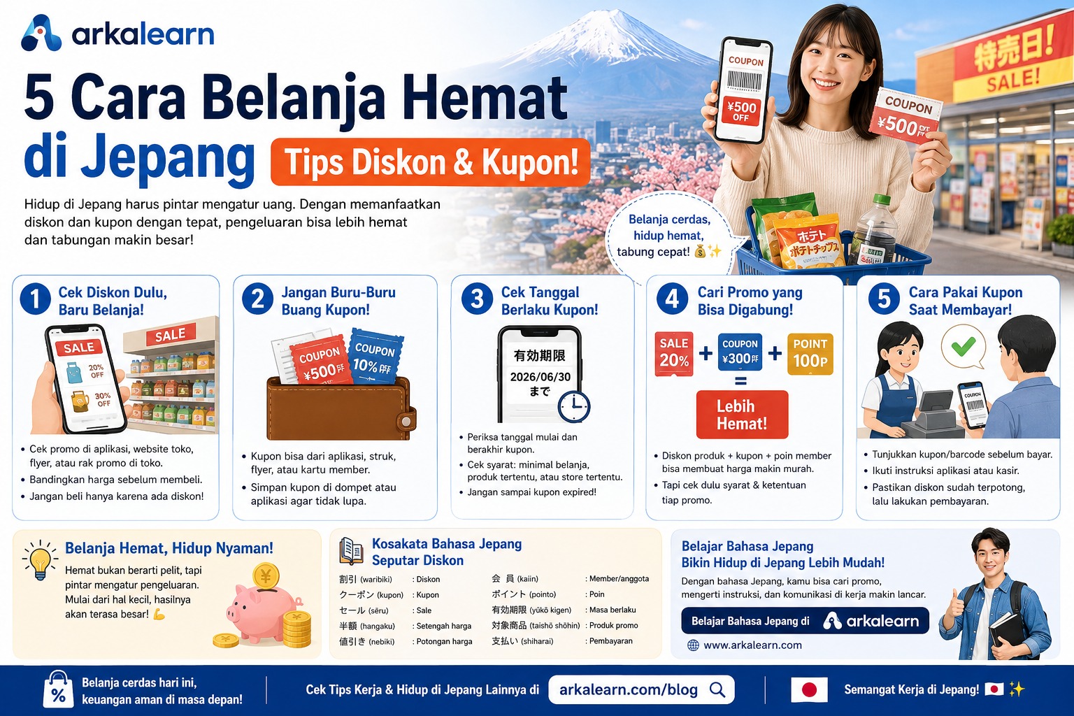 5 Cara Belanja Hemat di Jepang Tips Diskon & Kupon